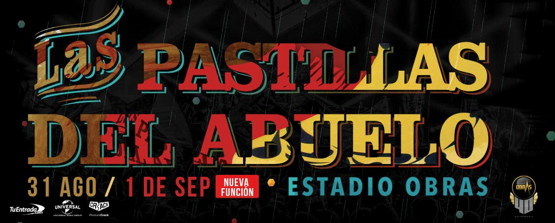 Las Pastillas del Abuelo anunció nueva función en Obras