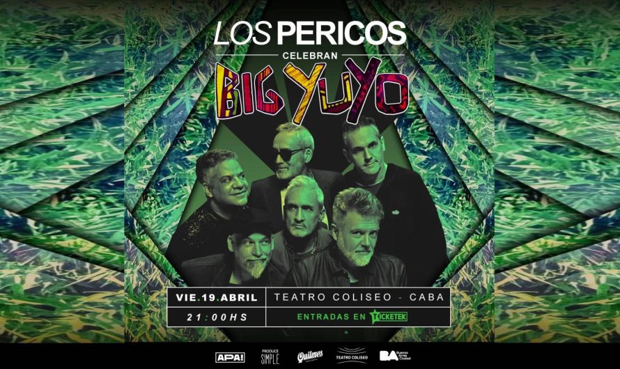 Los Pericos celebrarán 32 años de “Big Yuyo” con un concierto en el Teatro Coliseo